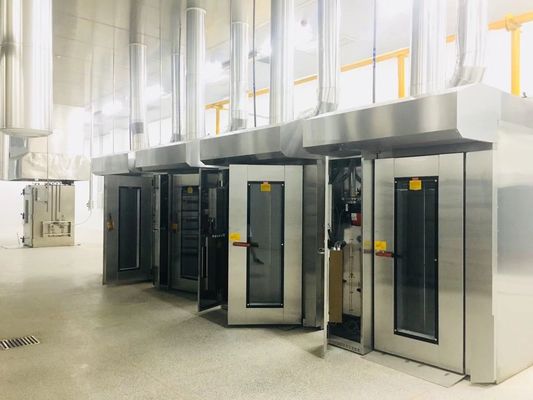 Печь шкафа печи 18x26 двойного подноса шкафа 36 роторная коммерчески для тортов и пиццы хлеба