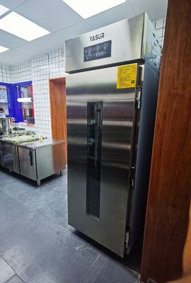 Двойной ретардер Proofer Yasur теста шкафа 36 подносов Достигаемост-в типе подносах 4kw см 40X60