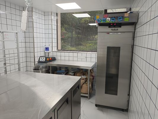Yasur 40 подносов достигает по своему типу тип генератор мытья воздуха 2kw Proofer 40X60cm теста пиццы распаровщика