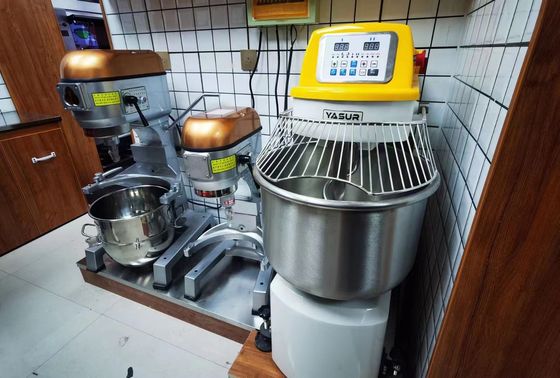 180 спирального фунтов смесителя теста 4.5kw удваивают мотор тестомесилки теста скорости спиральный двойной