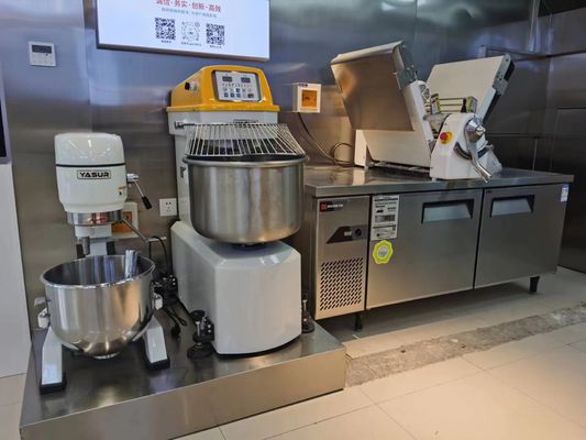 55 управление скорости 2.2kw смесителя теста спирали фунта двойное цифровое для печенья и пиццы хлеба
