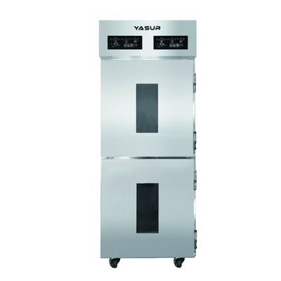 Двойной ретардер Proofer Yasur теста шкафа 36 подносов Достигаемост-в типе подносах 4kw см 40X60