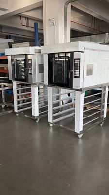 Тип подносы подносов 18x26 печи 5 горячего воздуха Yasur роторный американский для датских хлеба и печенья 9.5kw