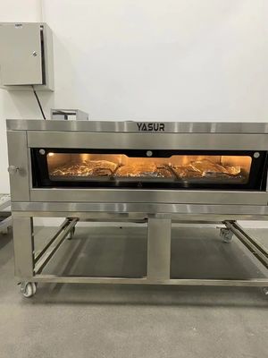 подноса стиля 3 печи палубы пекарни 3.5kw подносы палубы 40X60cm европейского одиночные