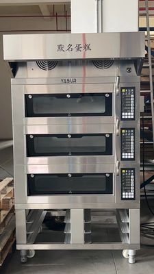 печь 18&quot; подноса палубы 6 печи 3 палубы 11kw 300c коммерчески электрическая подносы X26» США