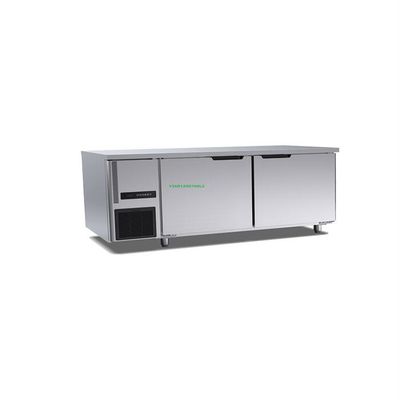 дверь замораживателя 2 таблицы работы замораживателя 260l 200w столешницы 1200×700×800mm коммерчески