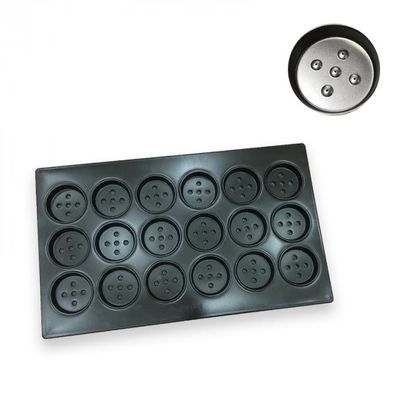 Nonstick круглый алюминиевый печь поднос крена гамбургера Wehs102-10 подноса 1.5mm глубокий расположенный ступенями